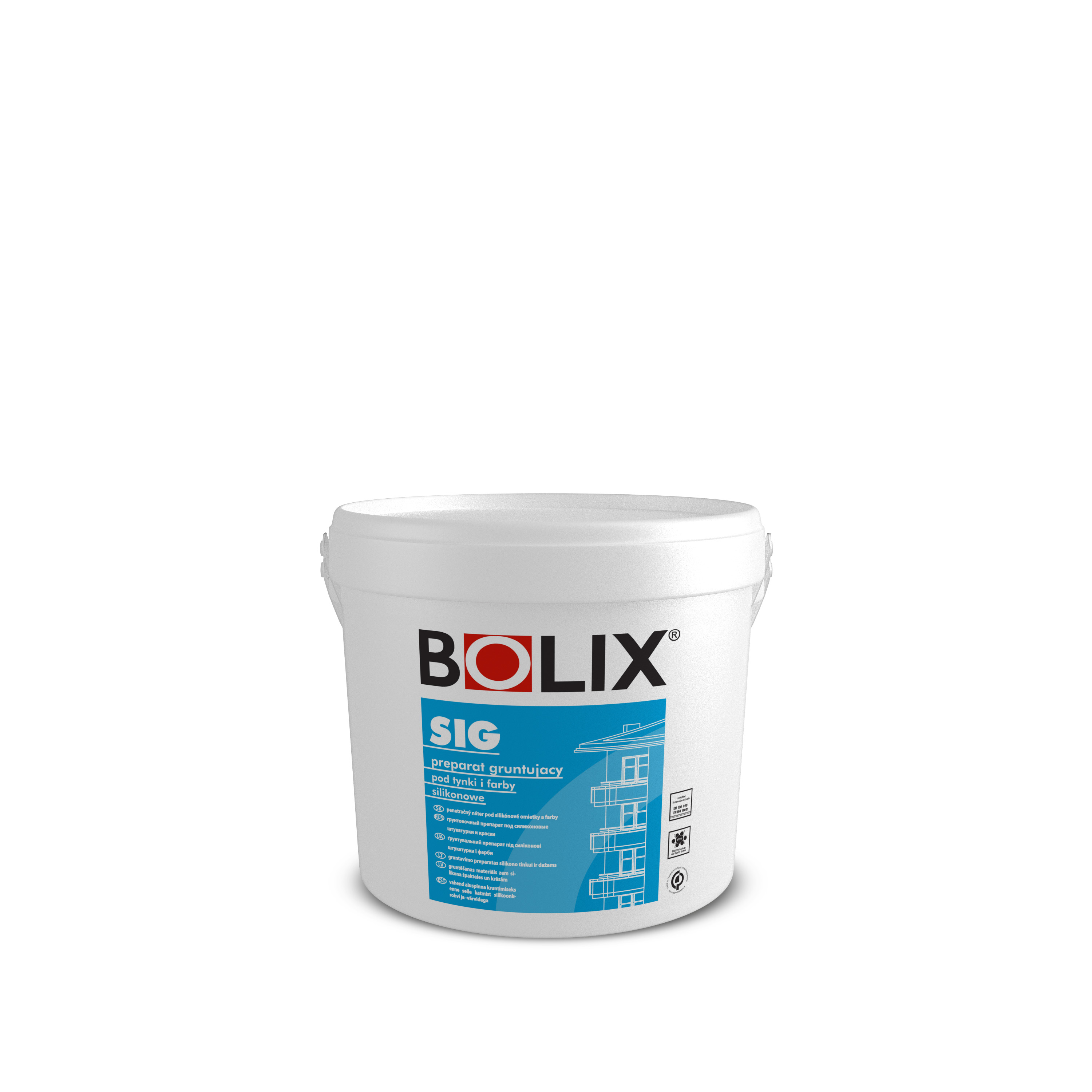 Preparat gruntujący pod farby silikonowe Bolix SIG